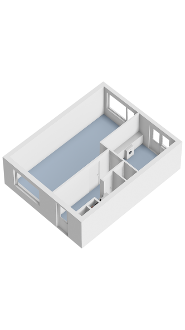 Plattegrond niet in brochure