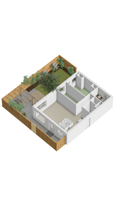 Plattegrond niet in brochure