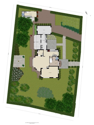 Plattegrond niet in brochure
