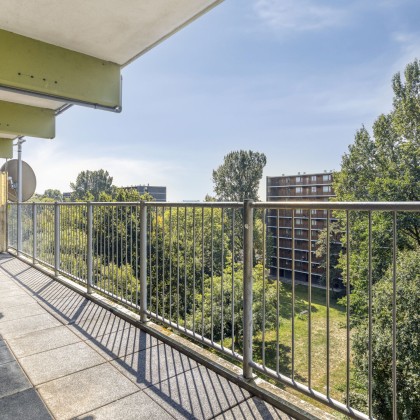 Zonnig balkon
