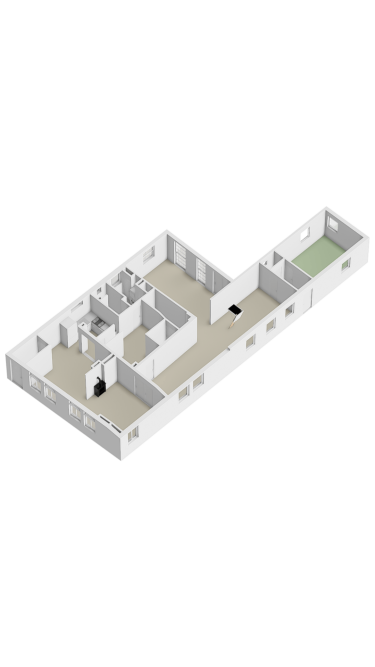 Plattegrond niet in brochure