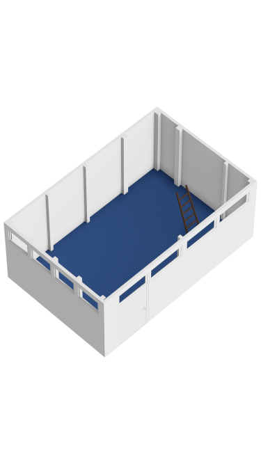 Plattegrond niet in brochure