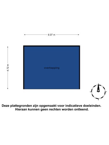 Plattegrond niet in brochure