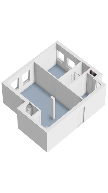 Plattegrond niet in brochure