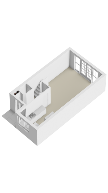 Plattegrond niet in brochure