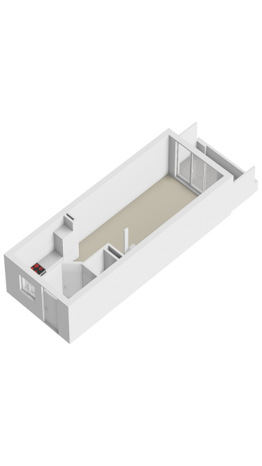 Plattegrond niet in brochure