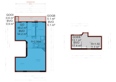 Plattegrond niet in brochure
