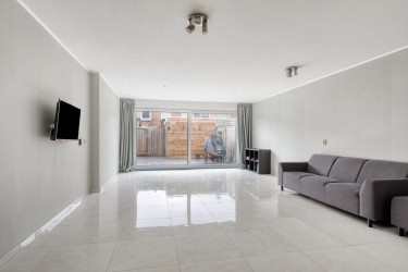 Een lichte woonkamer