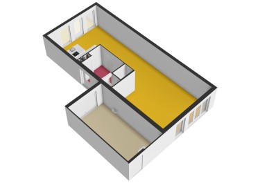 Plattegrond niet in brochure