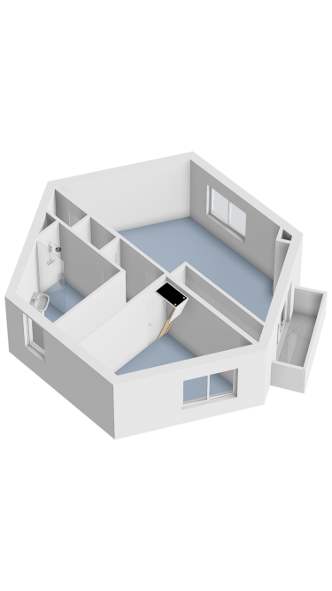 Plattegrond niet in brochure