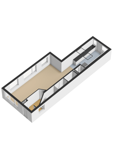 Plattegrond niet in brochure