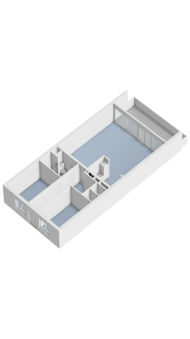Plattegrond niet in brochure