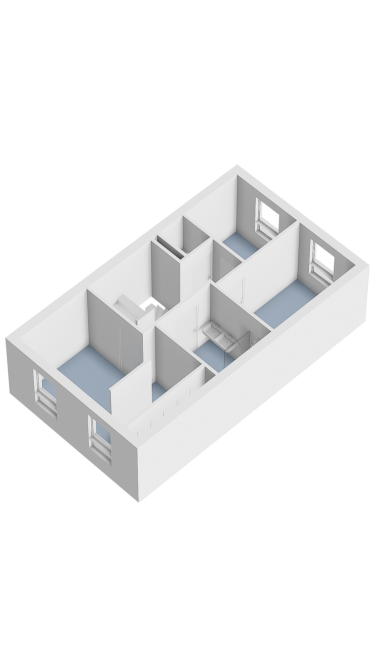 Plattegrond niet in brochure