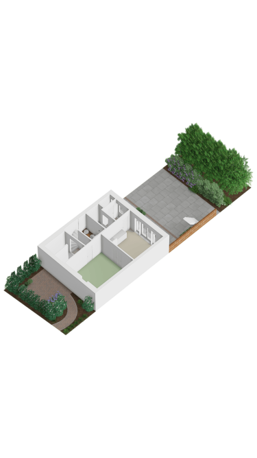 Plattegrond niet in brochure