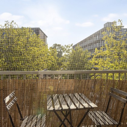 Zonnig balkon