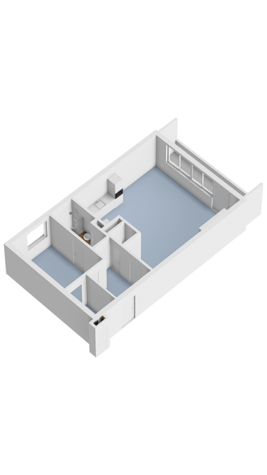 Plattegrond niet in brochure
