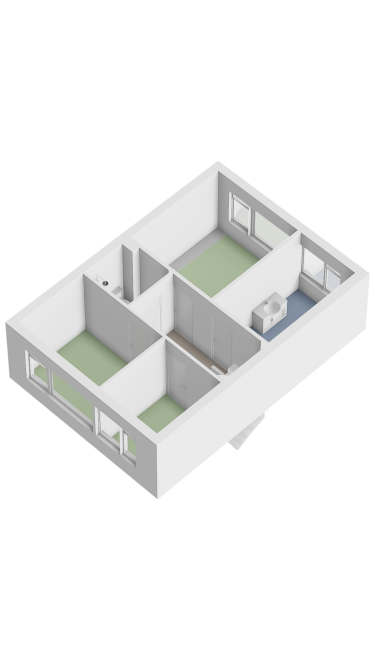 Plattegrond niet in brochure