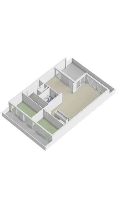 Plattegrond niet in brochure