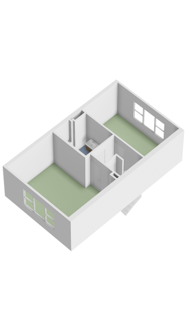 Plattegrond niet in brochure