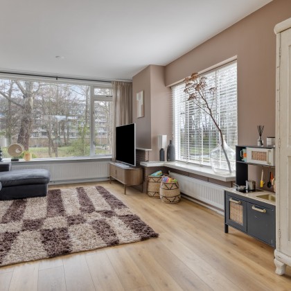 Woonkamer met uitzicht aan alle kanten