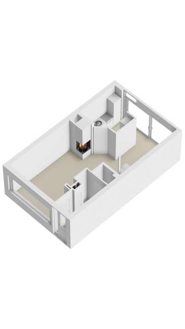 Plattegrond niet in brochure
