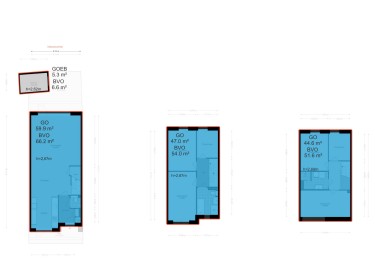 Plattegrond niet in brochure