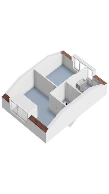 Plattegrond niet in brochure