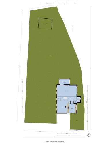 Plattegrond niet in brochure