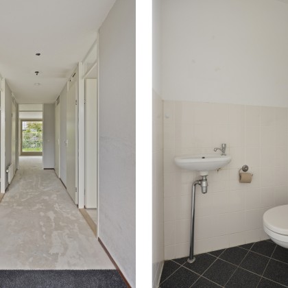 Een aparte toiletruimte