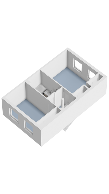 Plattegrond niet in brochure