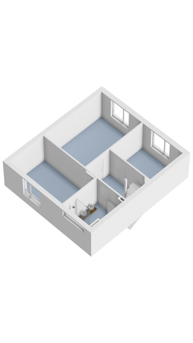 Plattegrond niet in brochure