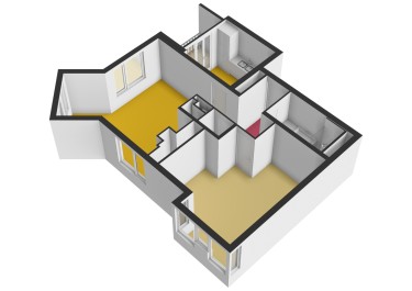 Plattegrond niet in brochure