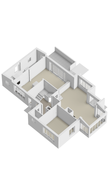 Plattegrond niet in brochure