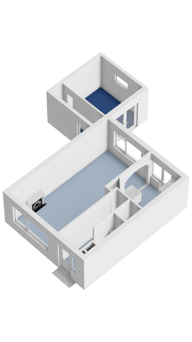 Plattegrond niet in brochure