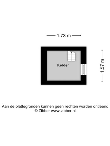 Plattegrond niet in brochure