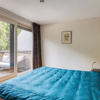 Toegang tot een balkon