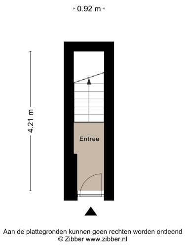 Plattegrond niet in brochure