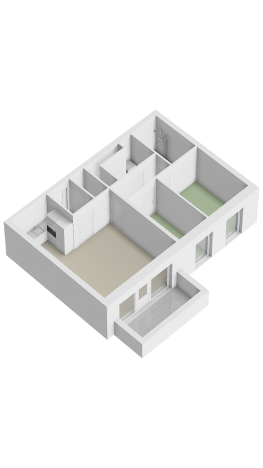 Plattegrond niet in brochure