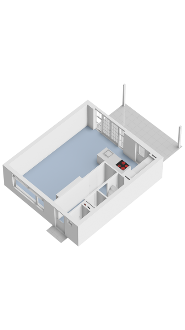 Plattegrond niet in brochure