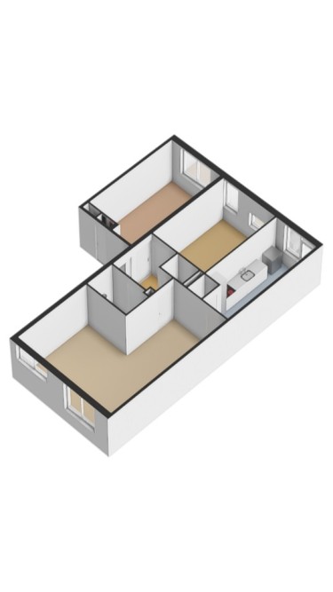 Plattegrond niet in brochure