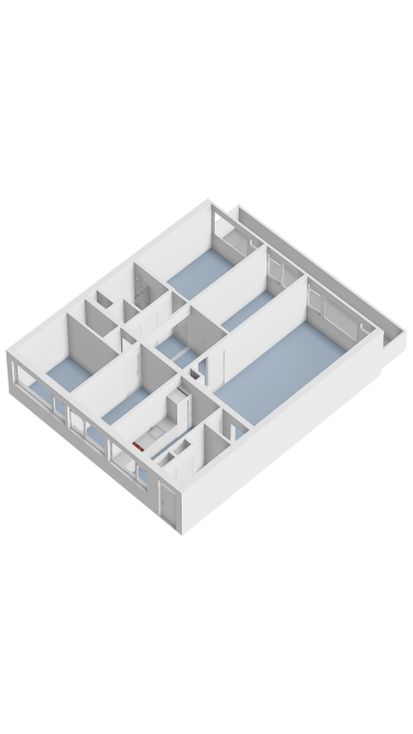 Plattegrond niet in brochure