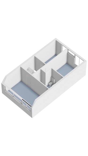 Plattegrond niet in brochure