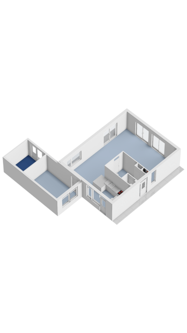 Plattegrond niet in brochure
