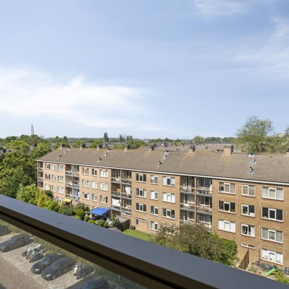 Zonnige balkon