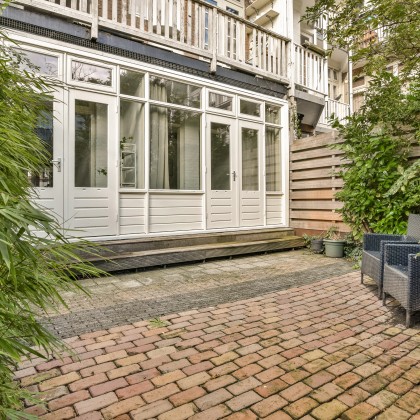 Zonnige tuin