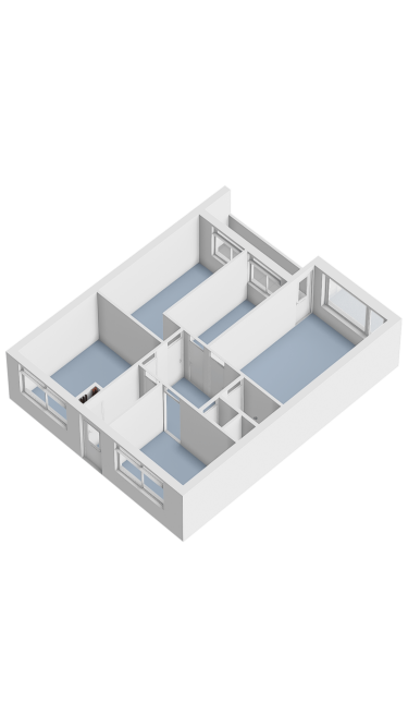 Plattegrond niet in brochure