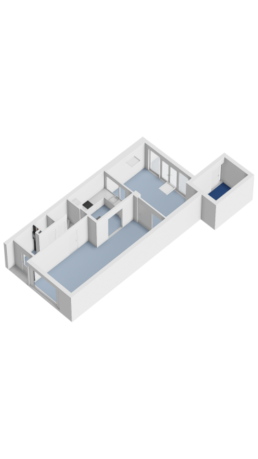 Plattegrond niet in brochure