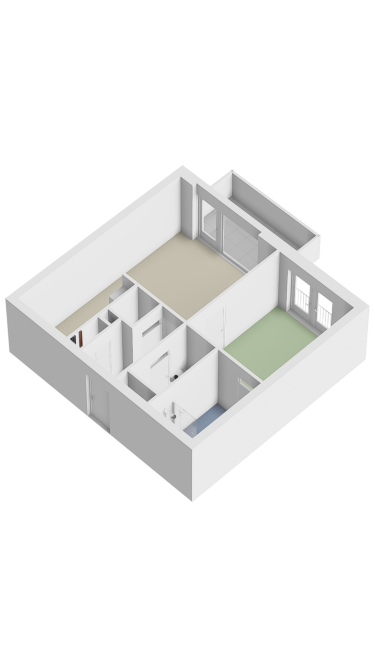 Plattegrond niet in brochure