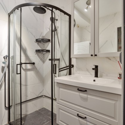 Vernieuwd badkamer