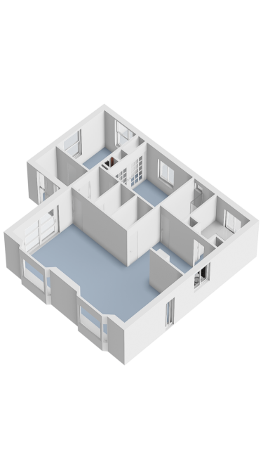Plattegrond niet in brochure